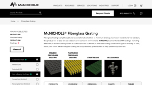 McNICHOLS - Fiberglass Grating Solutions