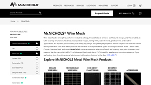 McNichols - Square Mesh Options
