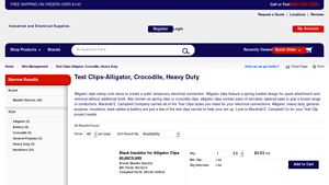MeCampbell - Heavy Duty Alligator Clips