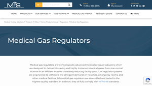 Medical Testing Solutions - Advanced Medical Gas Regulators