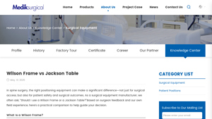 Medik Surgical - Wilson Frame