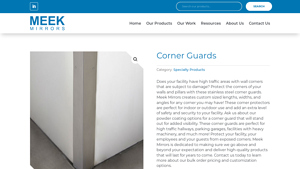 Meek Mirrors - Corner Guards