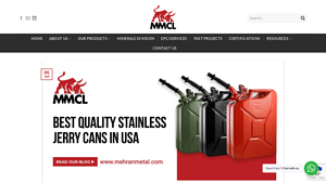 Mehran Metal - Stainless Jerry Cans