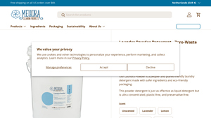 Meliora Cleaning Products - Laundry Powder Detergent