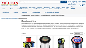 Melton Tackle - Monofilament Fishing Line