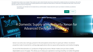 Messer - High-Purity Xenon