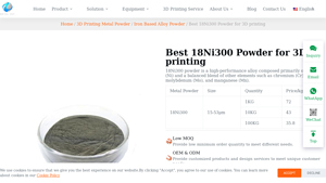 Met3DP - 18Ni300 Powder for 3D Printing