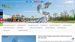 MetalSculpture - Large Outdoor Wind Sculpture