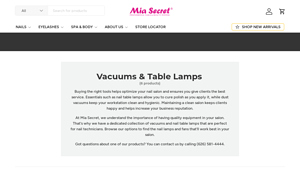 Mia Secret - UV-LED Gel Tips Curing Lamp