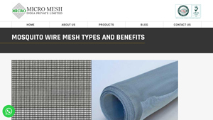 Microwire Mesh - Mosquito Net Solutions