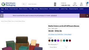 Mid Atlantic Packaging - Eco-Friendly Kraft Giftware Boxes