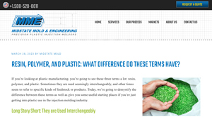 Midstate Mold & Engineering - Precision Plastic Injection Molding