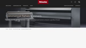Miele - Professional Commercial Flatwork Ironers