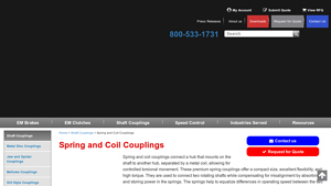Miki Pulley - Spring and Coil Couplings