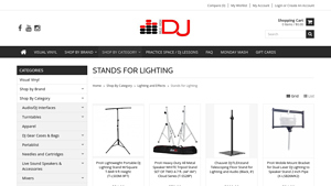 ProX - Lightweight Portable DJ Lighting Stand