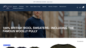 Military Uniform Supply - British Wool Sweaters