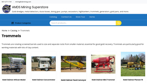 Mining Superstore - Trommels for Gold Recovery