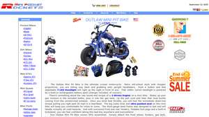Mini Pocket Rockets - Outlaw Mini Pit Bike