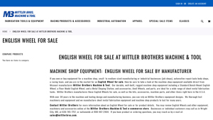 Mittler Brothers - English Wheel