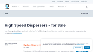 Ross - High Speed Dispersers