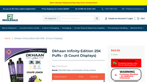 Dkhaan - Infinity Edition 25K Puffs