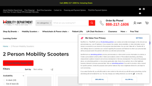 Mobility Department - Key Products