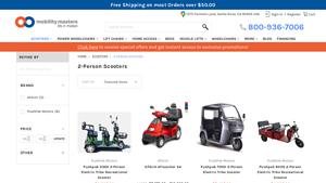 Mobility Masters - Pushpak 3500 2-Person Electric Trike