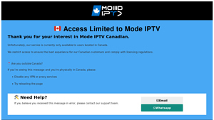 ModeIPTV - Premium IPTV Services
