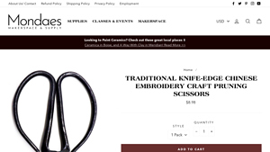 Mondaes - Traditional Knife-Edge Pruning Scissors