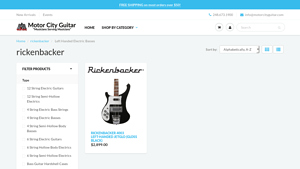 Rickenbacker - 4003 Left-Handed Jetglo