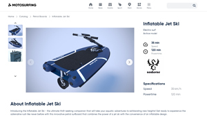 Motosurfing - Inflatable Jet Ski