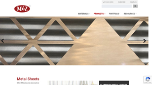 Móz Metals - Decorative Metal Sheets