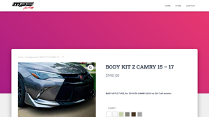 MPS Factory - BODY KIT Z TYPE for Toyota Camry 2015-2017
