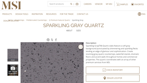 MSI - Sparkling Gray Quartz
