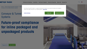 MT - Conveyorized Metal Detection Systems