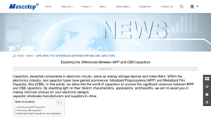 MT Capacitor - AC Motor & Power Capacitors