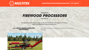 Multitek Inc. - Wood Beaver Firewood Processors
