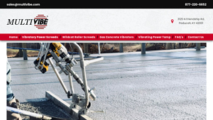 Multivibe - Concrete Finishing Vibratory Power Screeds