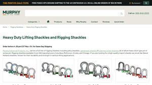 Murphy Lift - Heavy Duty Lifting Shackles
