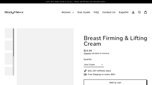 My Body Maxx - Breast Firming & Lifting Cream