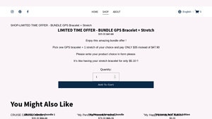 My Happy Place - GPS Bracelet Bundle