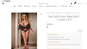 Cerys Aibei Doll - Realistic Silicone Adult Doll