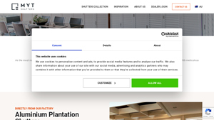 MYT Shutters - Aluminium Plantation Shutters