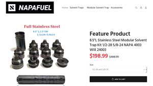 Napa - Fuel Filter Silencer