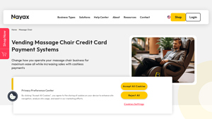 Nayax - Vending Massage Chair Payment Systems