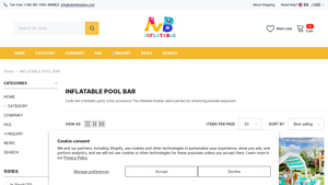 NBinflatable - Inflatable Pool Bar