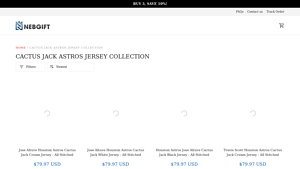 Houston Astros - Jose Altuve Cactus Jack Jersey