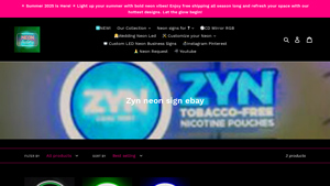Neon Factory - ZYN Neon Signs