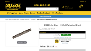 NitroChain - CA550 Roller Chain