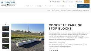 Nitterhouse Masonry - Concrete Parking Stop Blocks